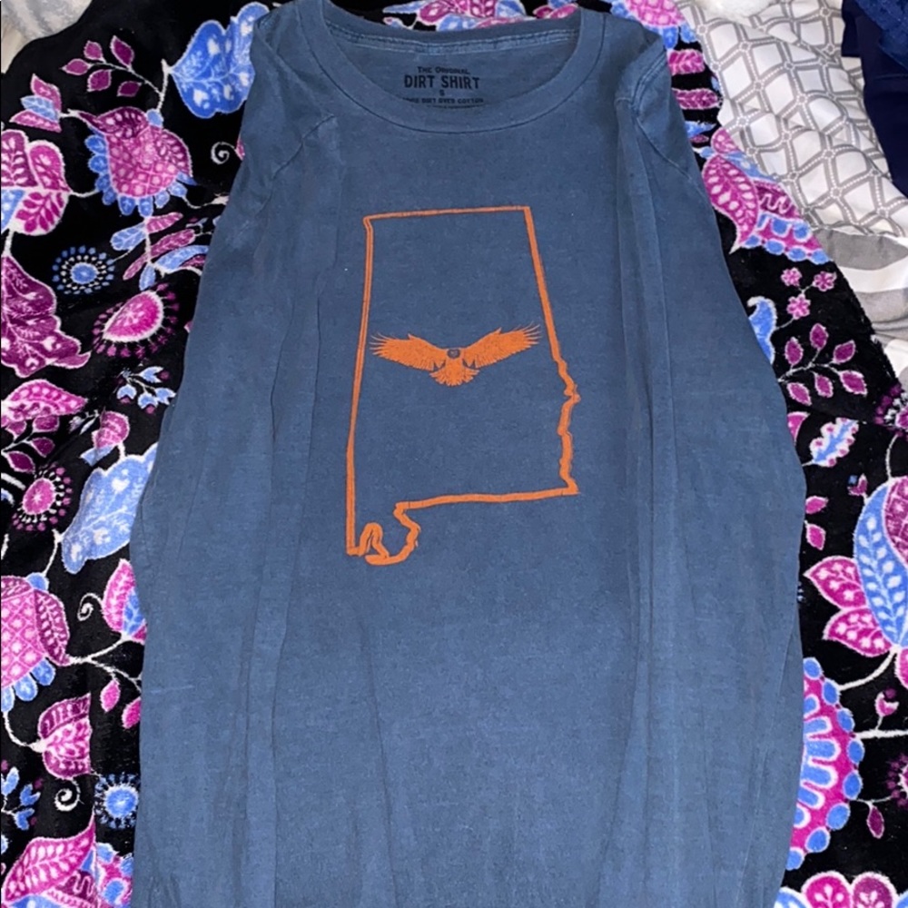navy blue auburn long sleeve